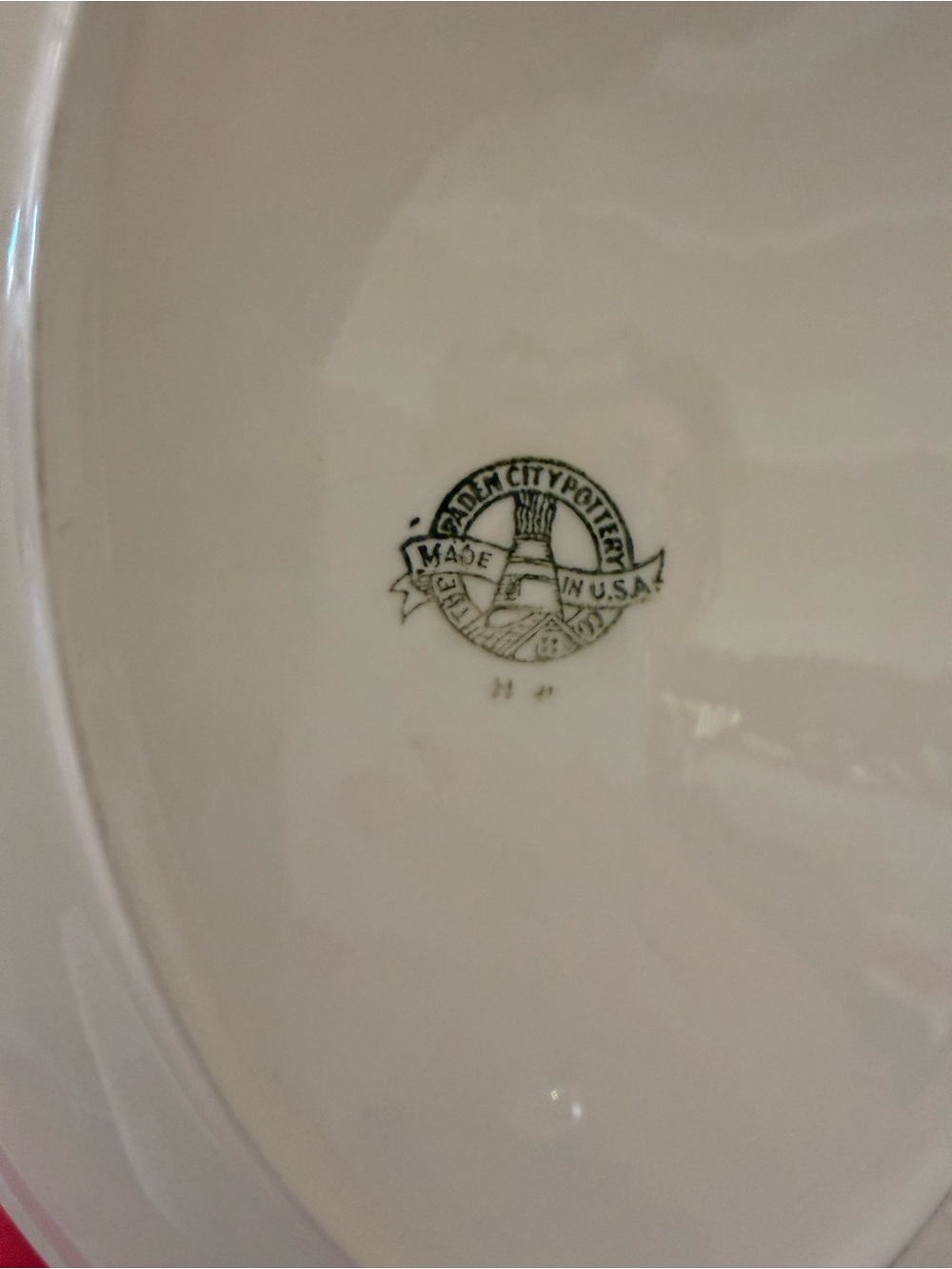 Vintage Paden City Pottery Mexicana Oval Serving Platter 1940s - Picture 2 of 4